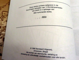 Suske & Wiske Luxe HC 't Hondenparredies Groningen 1e druk 1998