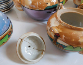 24 delig Porselijnen Japans theeservies