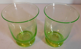 2 Annagroen / Uranium glazen