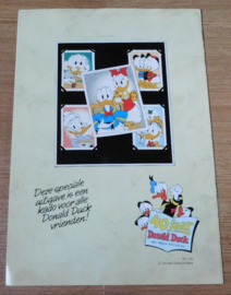 Donald Duck jubileum spaaralbum 40 jaar compleet 1992