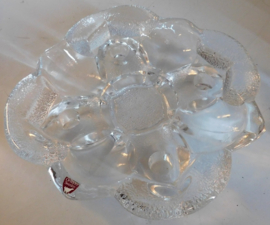 Orrefors massief Art Glass Candle holder