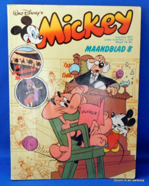 Mickey Mouse, maandblad 8 - Augustus 1977