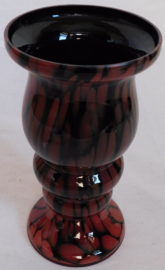 Boheemse Art Nouveau glazen vaas