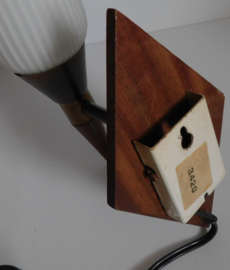 Vintage mid century wandlamp