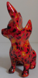 Pomme-Pidou Rode Chihuahua Brilhouder