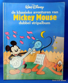 Mickey mouse dubbele stripalbum