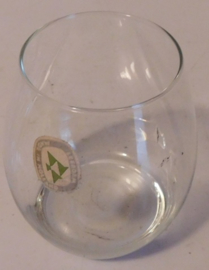 Vaasje met oude Leerdam sticker