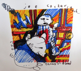 Herman Brood, Litho: Joe Cocker