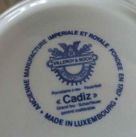 Villeroy & Boch 'Cadiz' kop & Schotel.