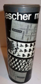 Escher Metamorphose blik met prints