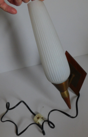 Vintage mid century wandlamp