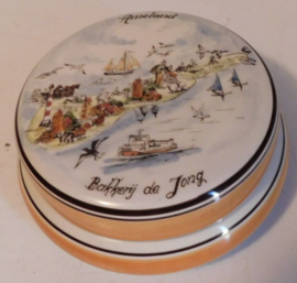 Ameland / Bakkerij de Jong dekseldoos