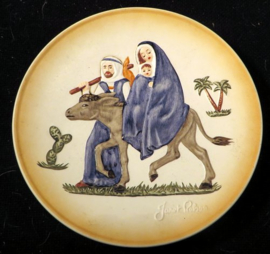 Goebel herdenkingsplaat 'Flight into Egypt'