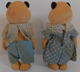 Sylvanian Families papa + mama panda
