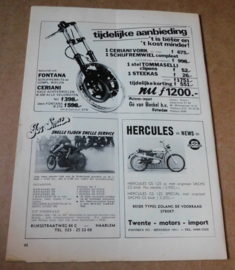 Motorweekblad 1976 - Rij-indruk Motor Guzzi Le Mans