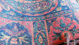 Geweven Art Nouveau kleed/tapijt
