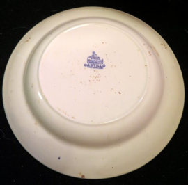 Petrus Regout Castillo blauw dinerbord