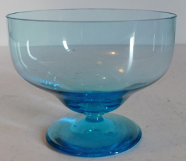 Helder blauw glas