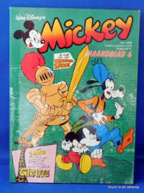 Mickey Mouse, maandblad 6 - Juni 1979