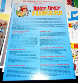 Asterix en Obelix spelboek Op de Olympische Spelen 1e druk 1988