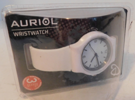 Witte Auriol polshorloge