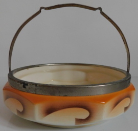 Art Deco koekjes pot met Handvat
