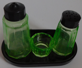 Annagroen/ Uranium Peper, Zout en Mosterd set.