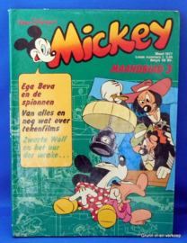 Mickey Mouse, maandblad 3 - Maart 1977