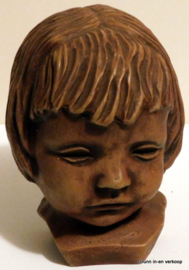 Sculptuur kinderhoofd