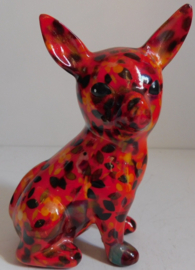 Pomme-Pidou Rode Chihuahua Brilhouder