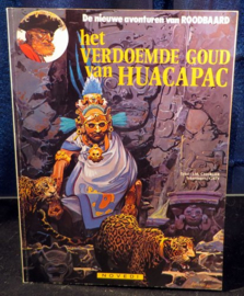 Roodbaard 22 - Het Verdoemde Goud van Huacapac, met tekening Gaty