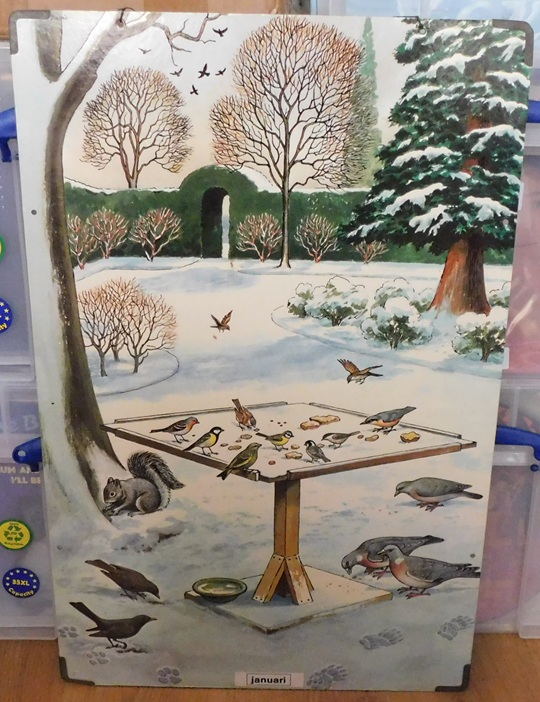 Schoolkaarten, Serie: Callograph Nature Wall Pictures
