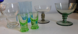 Zes verschillende glazen in 1 koop