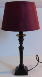 Staande lamp incl. lampenkap