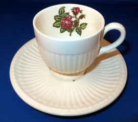 Koffiekop & Schotel - Wedgwood Moss Rose