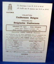 Belgische uniformen - Meester trommelaar