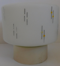 Vintage bollampje / plafondlamp jaren 60