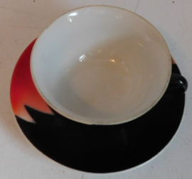 Mosa kop met schotel