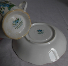 Forget me not, Royal Albert,  Made in England