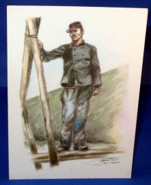 Belgische uniformen - Pontonnier 1890