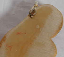 Antieke religieuze plaquette, Madonna met baby Jezus Christus