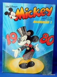 Mickey Mouse, maandblad 1 - Januari 1980