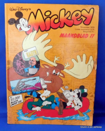 Mickey Mouse, maandblad 11 - November 1979
