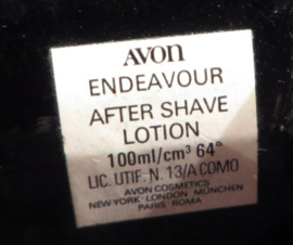 Avon motor after shave lotion fles