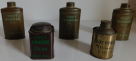 Footpowder uit de tweede wereldoorlog, militairia