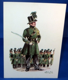 Carabiniers - Officieren en soldaten 1845