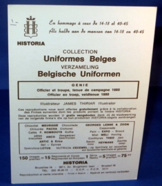 Belgische uniformen - Officier en troep, veldtenue
