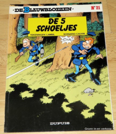 De Blauwbloezen Nr 21 - De 5 Schoeljes