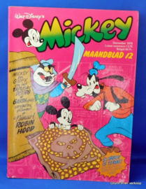 Mickey Mouse, maandblad 12 - December 1979