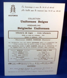 Belgische uniformen - Soldaat in veldtenue